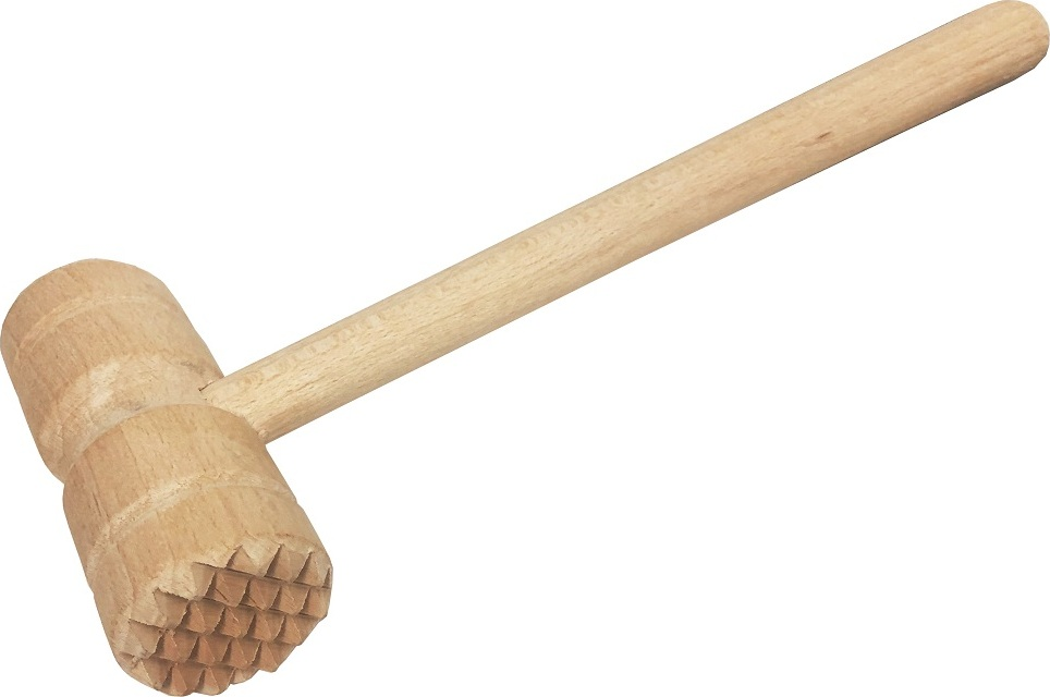 Молоток для мяса Ромакс из древесины бука, 29см