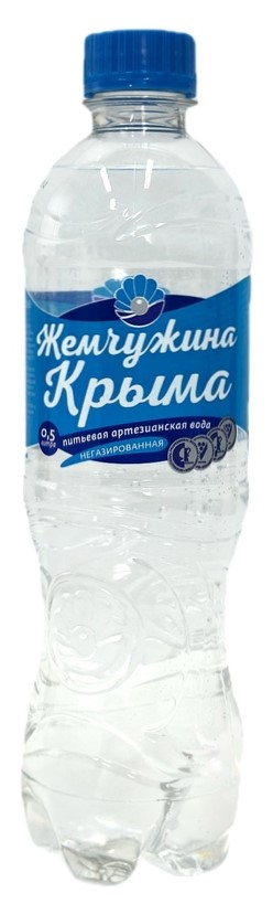 Вода Жемчужина Крыма Артезианская негазированная, 500мл