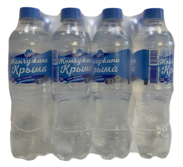 Вода Жемчужина Крыма Артезианская негазированная, 500мл x 12 шт
