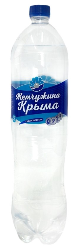 Вода Жемчужина Крыма газированная, 1.5л