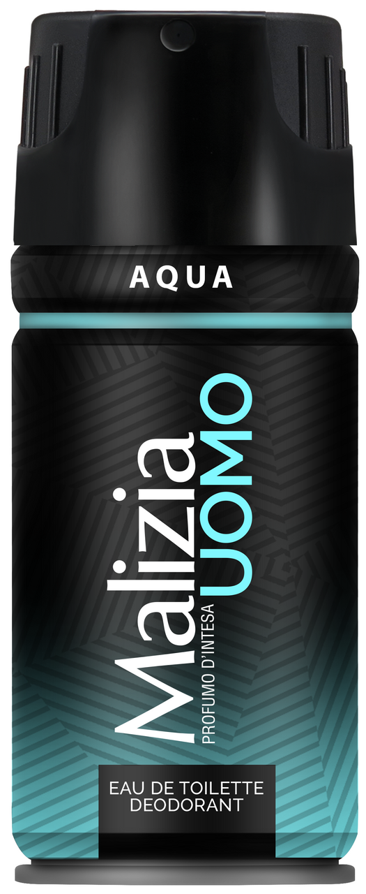 Дезодорант-спрей Malizia Uomo Aqua, 150мл