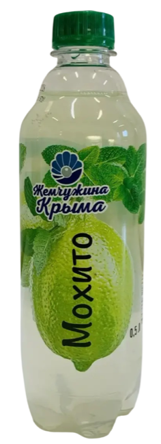 0,5Л ГАЗ НАПИТОК ЖЕМЧУЖИНА КРЫМА МОХИТО ПЭТ