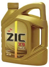 Масло моторное синтетическое Zic X9 5W-40, 4л