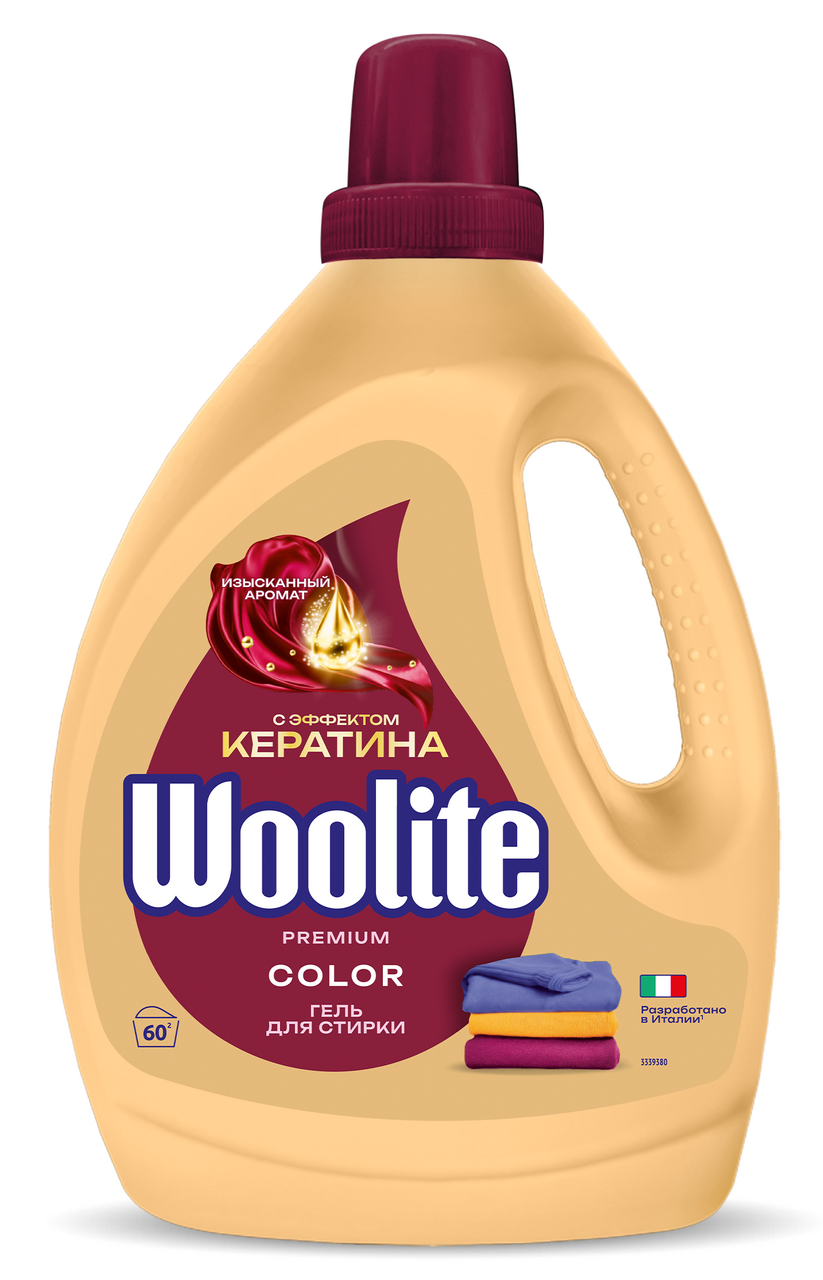 Гель для стирки Woolite Premium Color, 3л