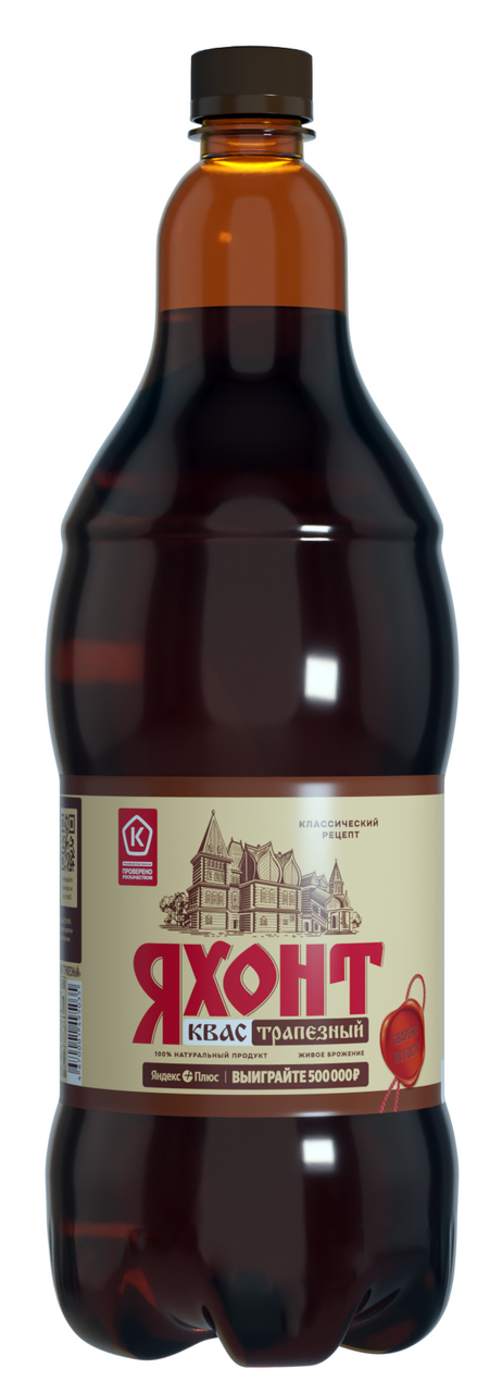 Квас Яхонт Трапезный 2л