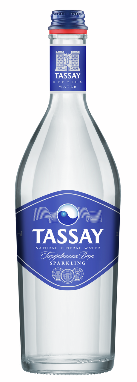 0,75Л ВОДА МИН TASSAY ГАЗ СТЕКЛО
