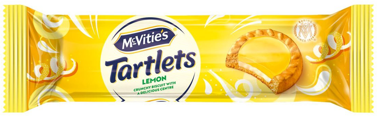 Печенье Mcvitie's лимонное с топпингом, 100г