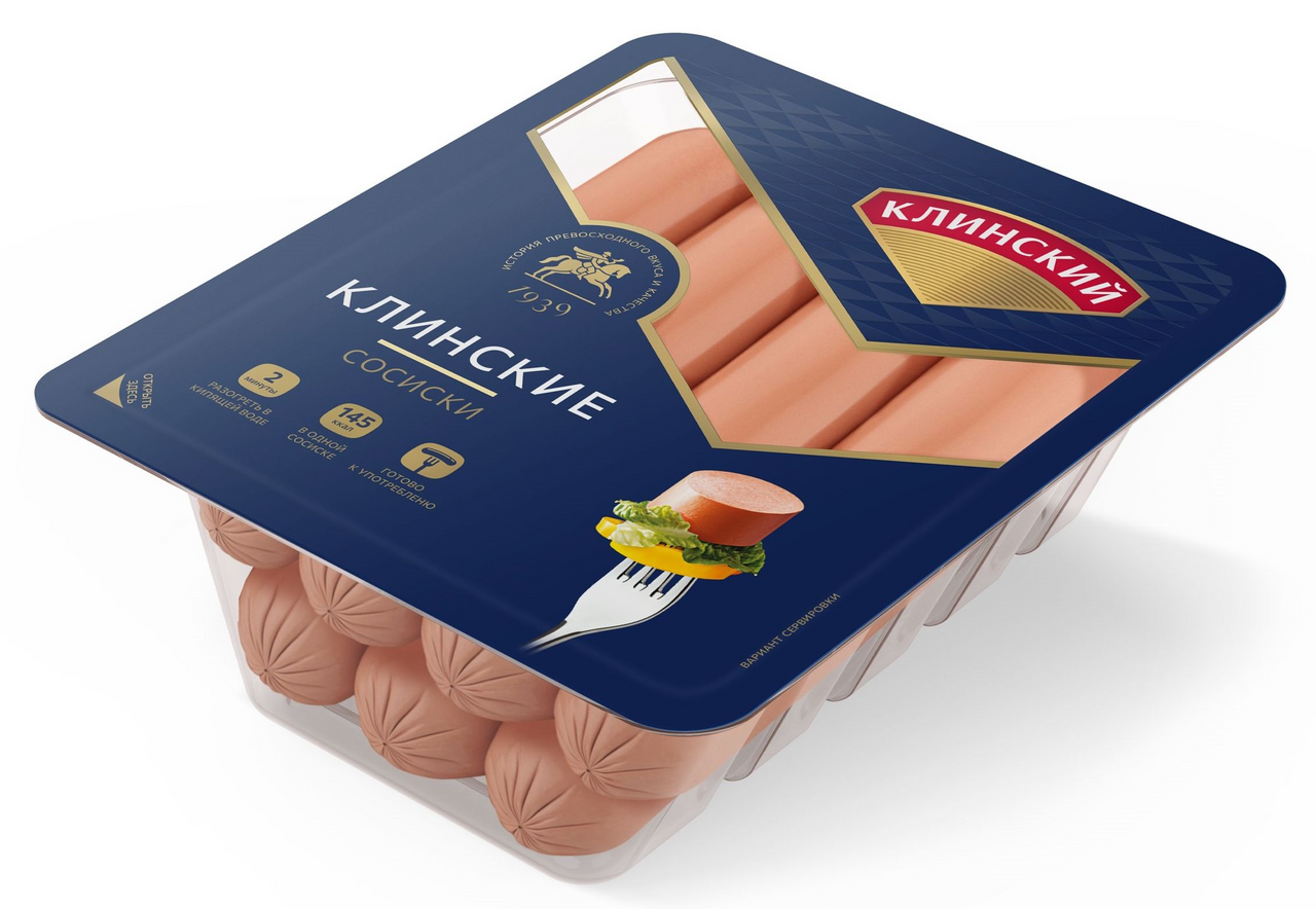 Сосиски Клинский 410г