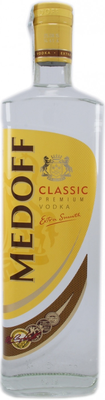 Водка Medoff Classic, 0.7л