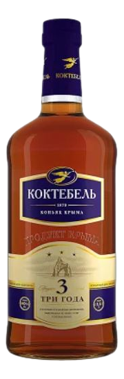 Коньяк Коктебель 3 года, 0.25л