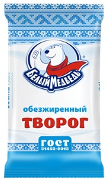 Творог Белый медведь 1.8%, 170г