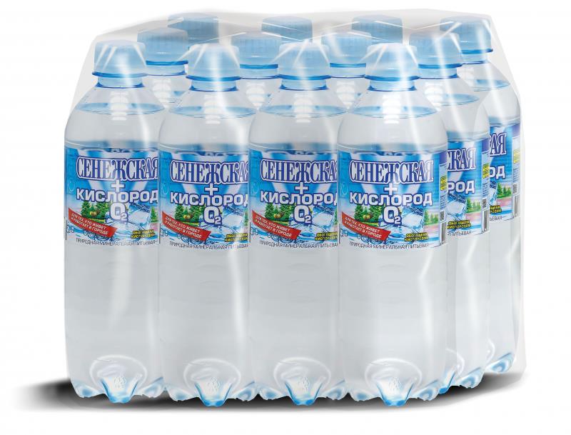 Вода СЕНЕЖСКАЯ + Кислород O2, 0,5 л