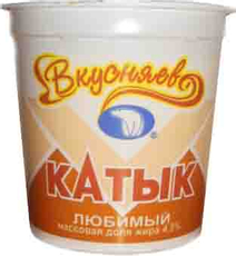 Катык Вкусняево 4.5%, 350г