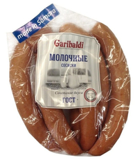 Сосиски Garibaldi Молочные, 440г