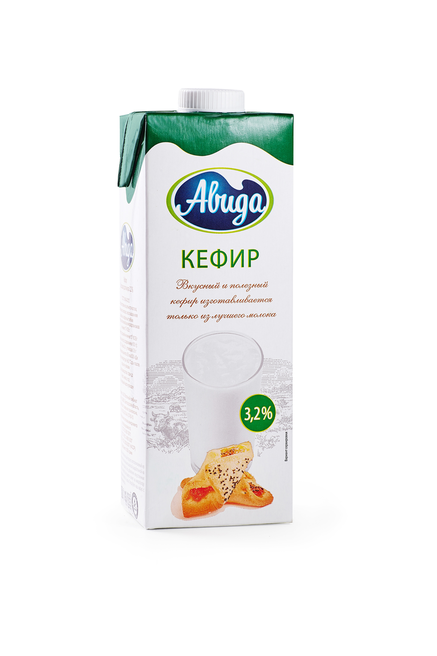 Кефир АВИДА 3,2%, 1л купить с доставкой на дом, цены в интернет-магазине