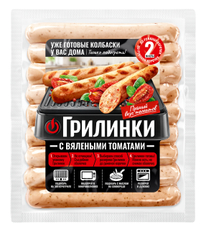 Колбаски Барский продукт Грилинки вяленые томаты, 500г