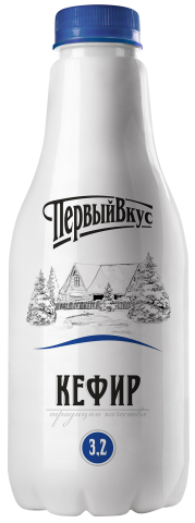 Кефир Первый вкус 3.2%, 900г