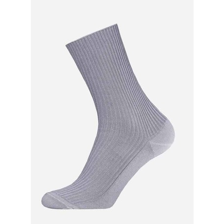 Носки мужские Брестские Basic серые в рубчик, 42-43