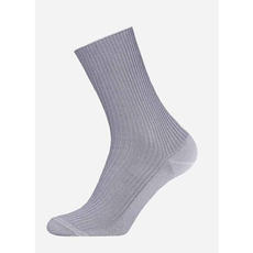 Носки мужские Брестские Basic серые в рубчик, 42-43