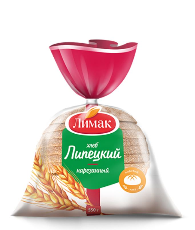 Хлеб Лимак Липецкий нарезка, 550г