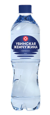 Вода Увинская Жемчужина минеральная природная столовая питьевая газированная, 500мл