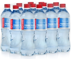Вода минеральная Увинская Жемчужина природная столовая питьевая негазированная, 500мл x 12 шт