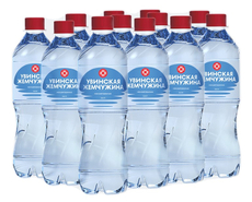Вода Увинская Жемчужина минеральная природная столовая питьевая негазированная, 500мл x 12 шт