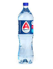 Вода минеральная Увинская Жемчужина луЧИСТАЯ Aquality природная столовая питьевая негазированная, 1.5л