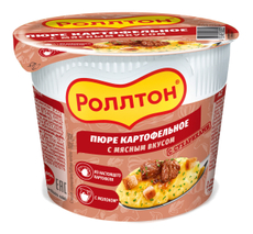 Пюре картофельное Роллтон с мясным вкусом, 40г