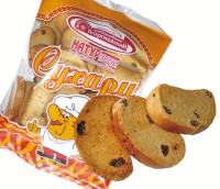 Сухари Натурпродукт с изюмом, 300г