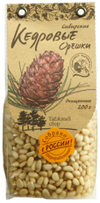 Кедровые орешки Таежный сбор сибирские очищенные, 200г