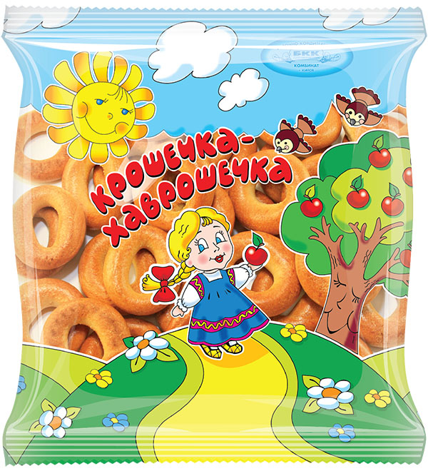 Сушки БКК Крошечка-хаврошечка первый сорт, 200г