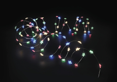 Tarrington House Гирлянда-нить звезды мультиколор 40Led, 2.3м