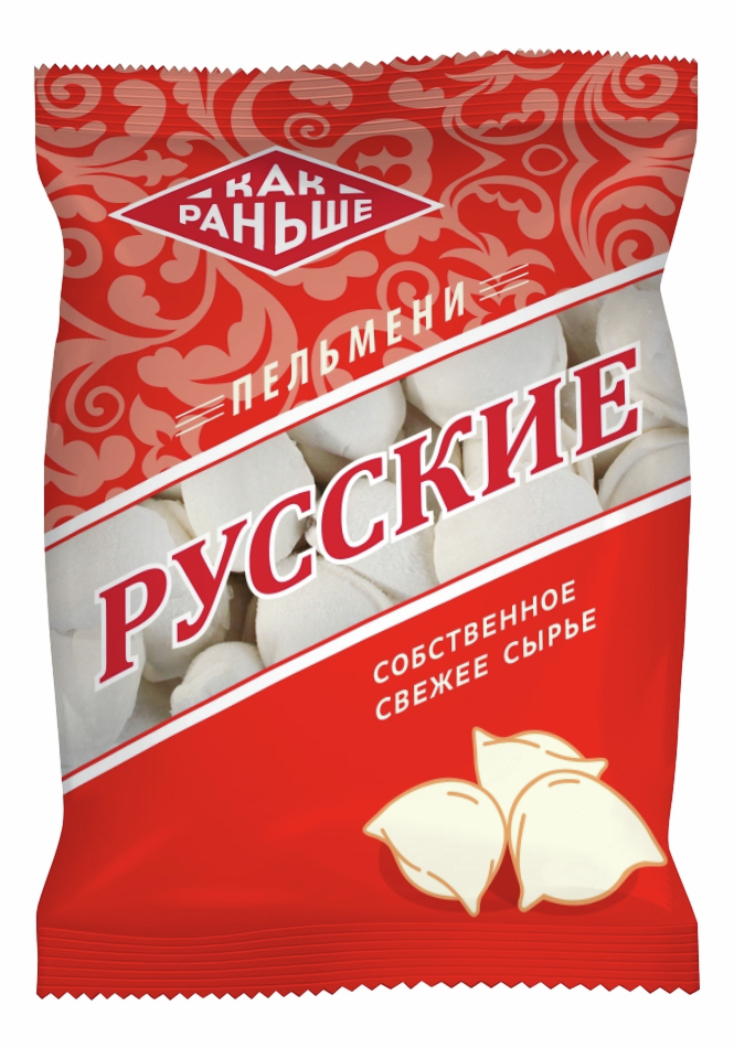 Пельмени Кировский МК Как раньше Русские, 800г