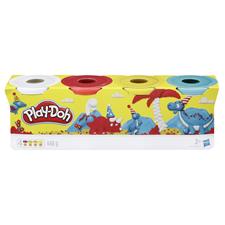 Набор для лепки из 4 баночек PLAY-DOH