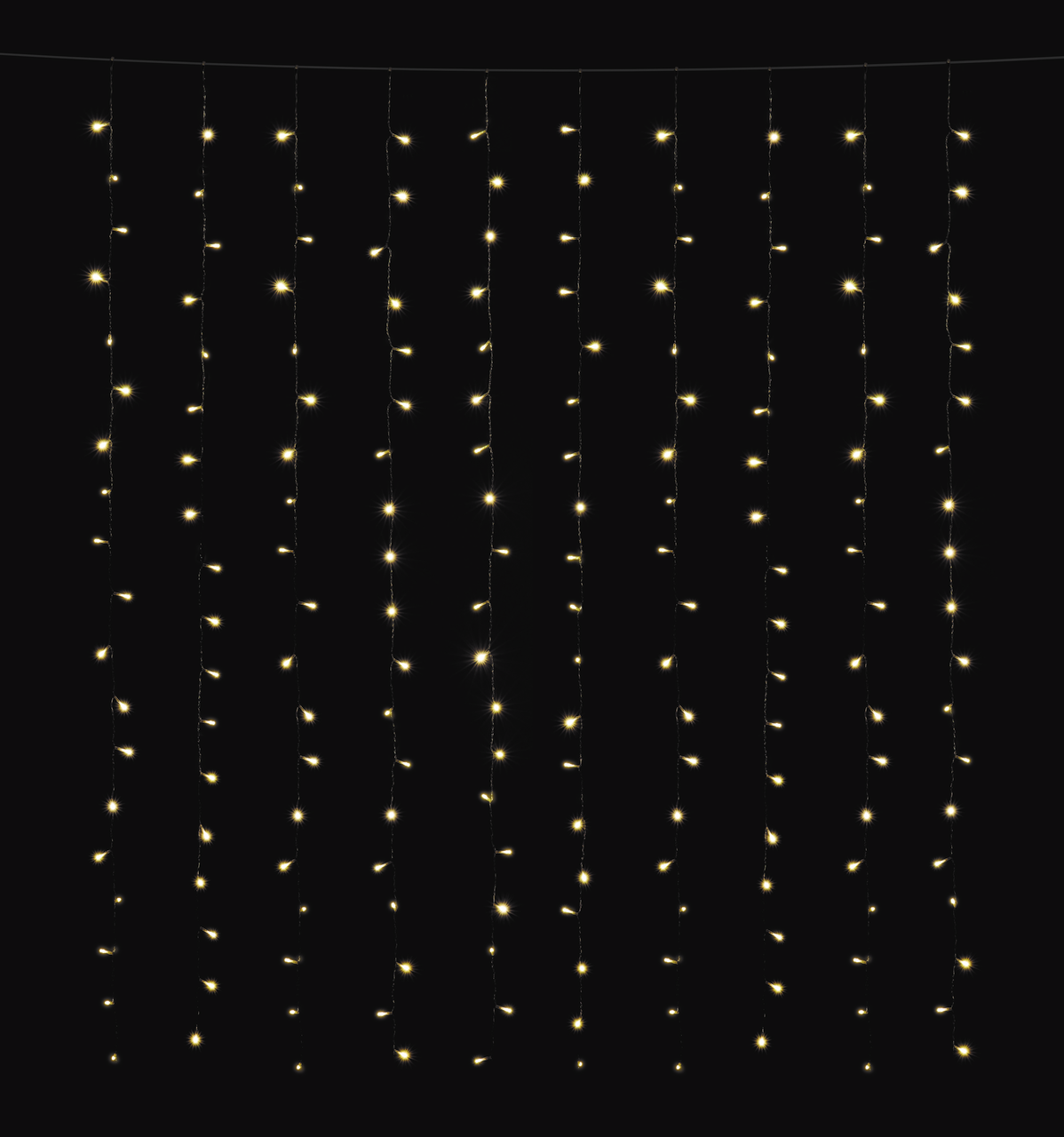 Tarrington House Гирлянда-занавес теплый белый 200Led, 1.5м x 2