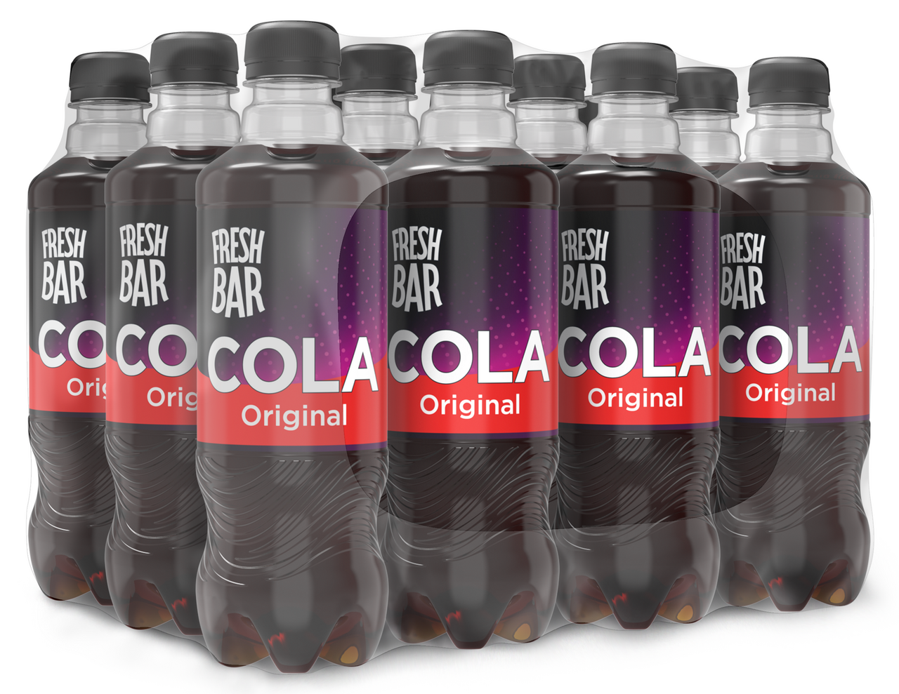 Напиток Fresh Bar Cola Original газированный, 480мл x 12 шт