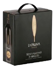 Вино La Piuma Montepulciano dAbruzzo красное полусухое, 3л