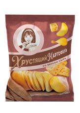 Чипсы Хрустящий картофель в ломтиках Сыр, 40г