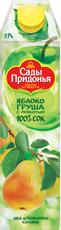 Сок Сады Придонья яблоко-груша, 1л