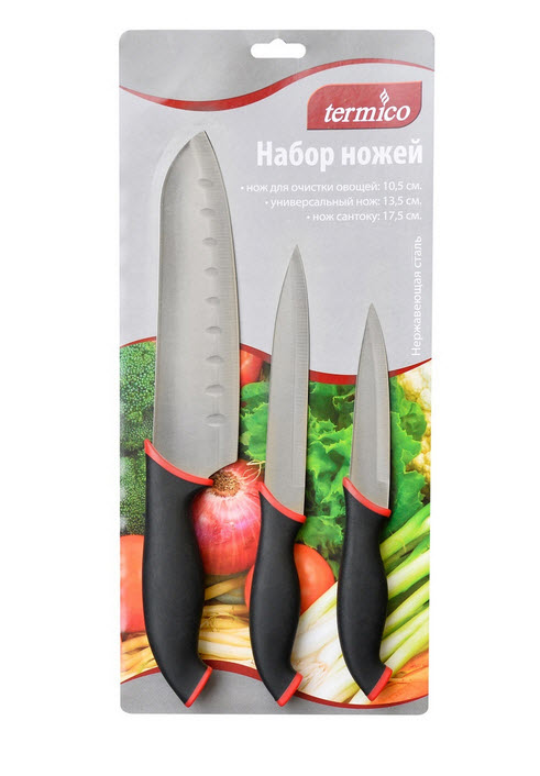 Набор ножей TERMICO, 3 шт купить с доставкой на дом, цены в интернет ...