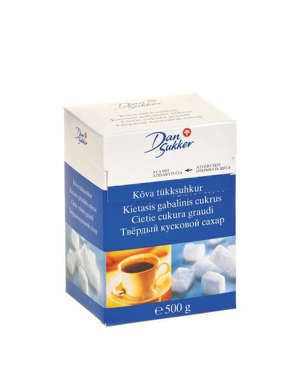 Сахар твердый кусковой DAN SUKKER, 500г купить с доставкой на дом, цены ...