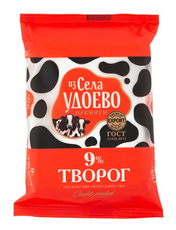Творог Из села Удоево 9%, 180г