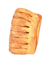 Слойка Томин хлеб с ветчиной и сыром, 60г