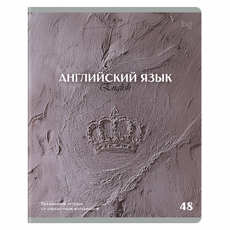 Тетрадь предметная BG Печать времени английский язык А5, 48 листов