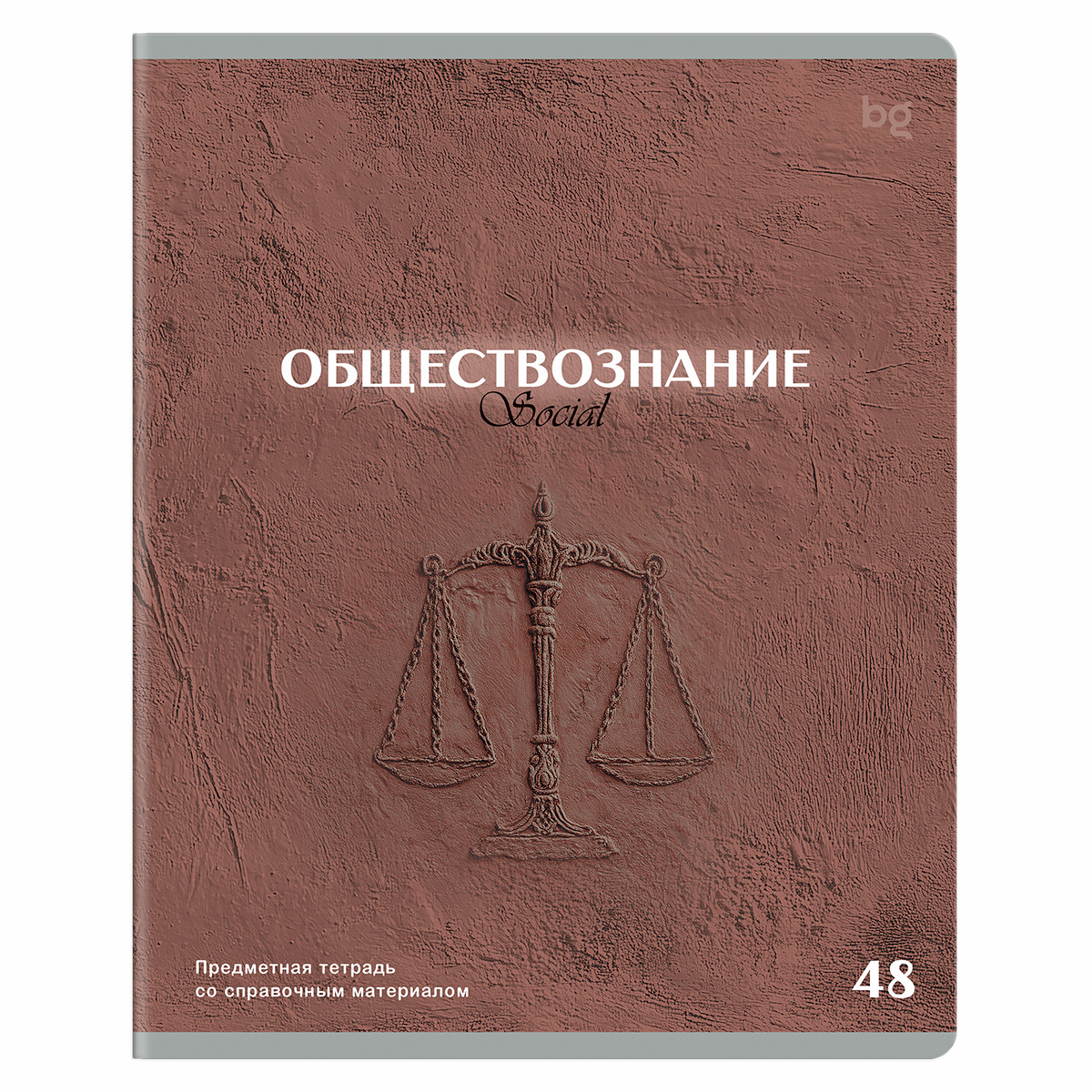 Изображение товара Тетрадь предметная BG Печать времени обществознание А5, 48л