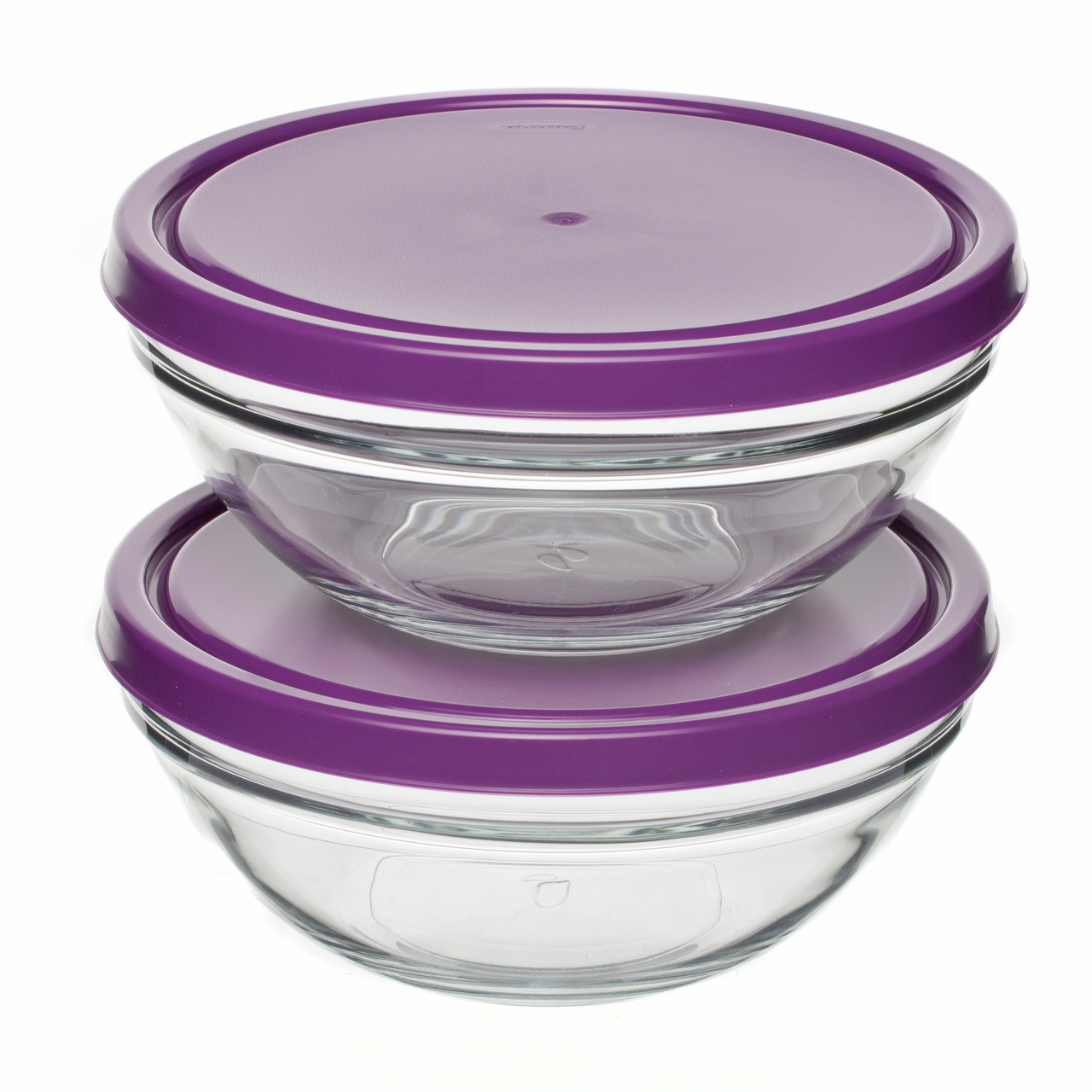 Салатники с крышками Pasabahce Шефс, 2шт х 20см