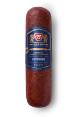 Колбаса Омский бекон Сервелат варено-копченая ГОСТ, 380г