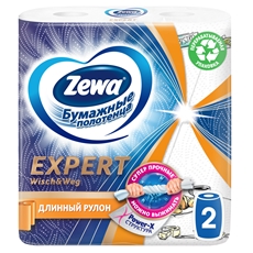 Бумажные полотенца Zewa Expert Wisch & Weg, 2 рулона