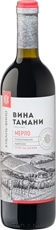 Вино Кубань-Вино Вина Тамани Мерло красное полусладкое, 0.7л